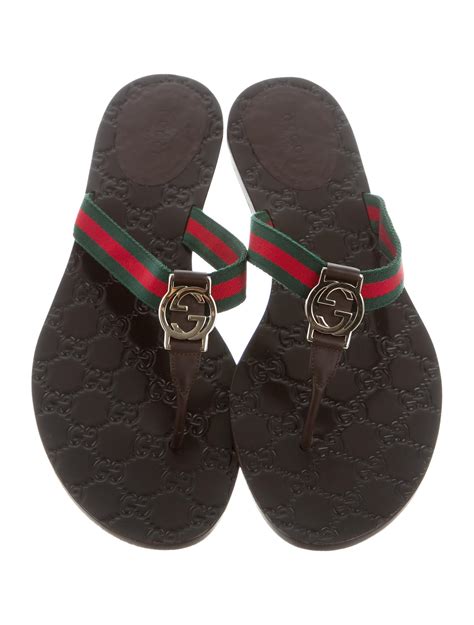 gucci web slide sandal on feet|gucci slide sandals women.